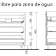Ensemble de meubles de salle de bains Attila Salgar croquis 20