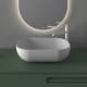 Meuble de salle de bains avec plan de toilette en bois Econic Royo détail 8
