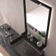 Miroir de salle de bains avec éclairage LED Margarita Eurobath détail 3