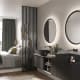 Miroir de salle de bain avec éclairage LED Torino Ledimex environnement 11