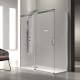 Paroi de douche en Glasé (GS102+GS103) Kassandra principal 1
