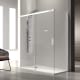 Paroi de douche en Glasé (GS102+GS103) Kassandra principal 2