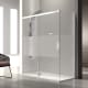 Paroi de douche en Glasé (GS102+GS103) Kassandra principal 3