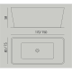 Baignoire autoportante Nor de Baños 10 croquis 2