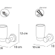 Porte-brosse à dents Kappa Mediterránea de baño croquis 1