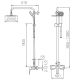 Art Imex shower set croquis 4