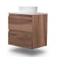 Nivo Bruntec petit meuble de salle de bain 2 tiroirs suspendu principal 2