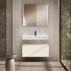 Ensemble meuble de salle de bain avec lavabo Lila en céramique de 12 cm de hauteur et tiroirs Nomad Visobath principal 1