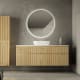 Meubles de salle de bains avec plan de toilette Solid surface Alpes 5  Bruntec principal 1