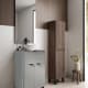 Ensemble meuble de salle de bains faible profondeur 35,5 cm avec lavabo Midi Visobath sur plan de toilette principal 6