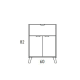 Ensemble meuble de salle de bains faible profondeur 35,5 cm avec lavabo Midi Visobath sur plan de toilette croquis 10