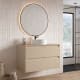 Meuble de salle de bains avec plan de toilette en mélamine Artemisa de Bruntec principal 8