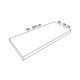 plan de toilette Bruntec croquis 2