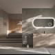 Indiana Ledimex Miroir de salle de bain LED avec éclairage environnement 7