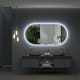 Indiana Ledimex Miroir de salle de bain LED avec éclairage environnement 6