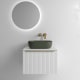 Meuble de salle de bains avec plan de toilette en bois Biba Salgar principal 3