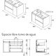 Ensemble de meubles de salle de bains Noja Salgar croquis 10