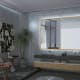 Miroir de salle de bains avec éclairage LED California Ledimex principal 2