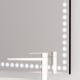 Miroir de salle de bains LED avec éclairage Cindy Bruntec principal 2