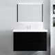 Miroir de salle de bains avec éclairage LED Sire Bruntec principal 1