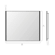 Miroir de salle de bains avec éclairage LED Sire Bruntec croquis 5