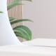 Miroir demi-lune avec éclairage LED Zoni Bruntec détail 3