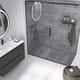 Receveurs de douche en résine décorés Design 3D Ciment Bruntec environnement 1