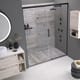 Receveurs de douche en résine décorés Design 3D Ciment Bruntec environnement 2