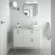 Meuble de salle de bains avec plan de toilette Uniiq Salgar principal 0