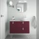Meuble de salle de bains avec plan de toilette Uniiq Salgar principal 5