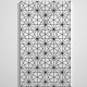 Receveurs de douche en résine décorée Design 3D Géométrique Bruntec option 6