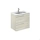 Ensemble de meubles de salle de bains profondeur réduite 39 cm Vitale Royo 3D 11