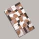 Receveurs de douche en résine décorés Design 3D Mosaïque Bruntec option 9