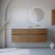 Ensemble de meubles de salle de bain en bois massif palilleria Horizontal Alpes 7 Bruntec principal 0