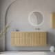 Ensemble de meubles de salle de bain en bois massif palilleria Horizontal Alpes 7 Bruntec principal 1