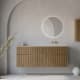 Ensemble de meubles de salle de bain en bois massif palilleria Horizontal Alpes 7 Bruntec principal 0