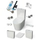 Pack toilette + réservoir de chasse + bidet Lisboa Bruntec détail 4