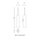 Porte-balai de toilette Micra Cosmic croquis 3