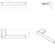 Porte-serviettes de salle de bains Project Cosmic croquis 5