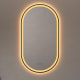 Miroir de salle de bain avec éclairage LED Zenit Bruntec principal 1