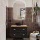 Meuble de salle de bain avec plan en bois Renoir vintage Salgar principal 5