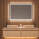 Miroir de salle de bains avec éclairage LED Francia Ledimex principal 0