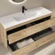 Ensemble de meubles de salle de bains Roma Bruntec détail 12