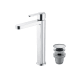 Pack Roma Imex robinet de lavabo à bec haut + bonde click-clack principal 0