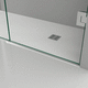 Paroi de douche Anthe Bruntec détail 1