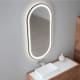 Miroir de salle de bain LED Aris Bruntec détail 1