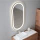 Miroir de salle de bain LED Aris Bruntec détail 2