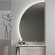 Miroir de salle de bain avec éclairage LED Ciro de Bruntec principal 0