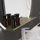 Eurobath Twilight miroir demi-lune avec éclairage LED détail 2