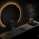 Eurobath Twilight miroir demi-lune avec éclairage LED principal 1